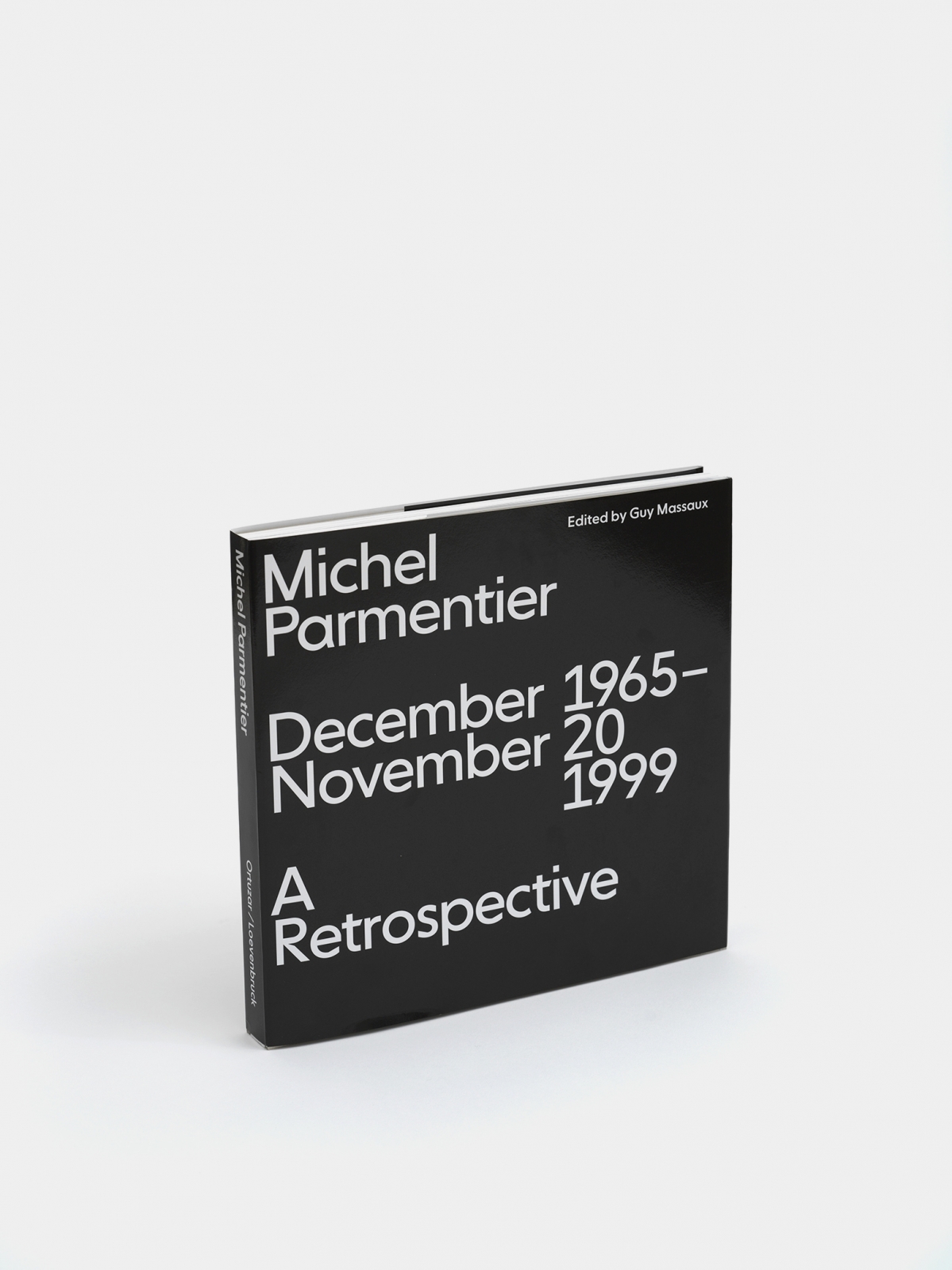 Michel Parmentier, December 1965 - November 20, 1999: A Retrospective