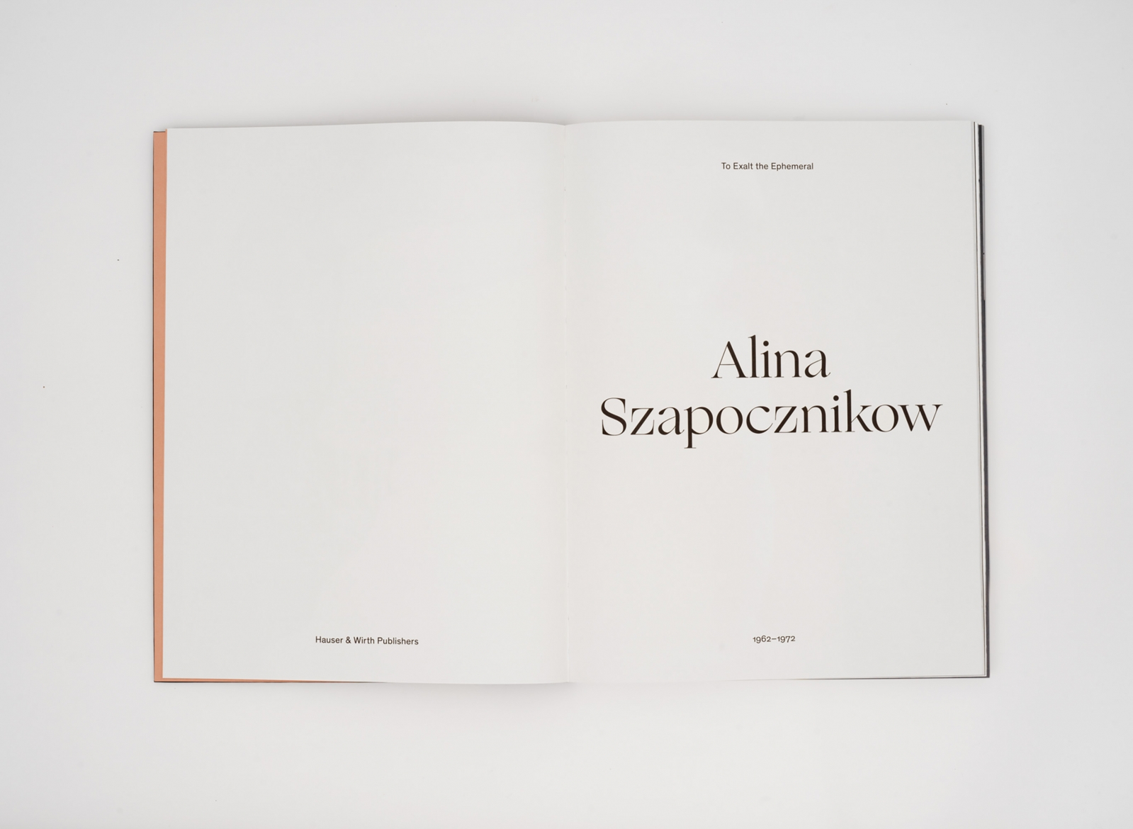 To Exalt the Ephemeral:  Alina Szapocznikow, 1962-1972