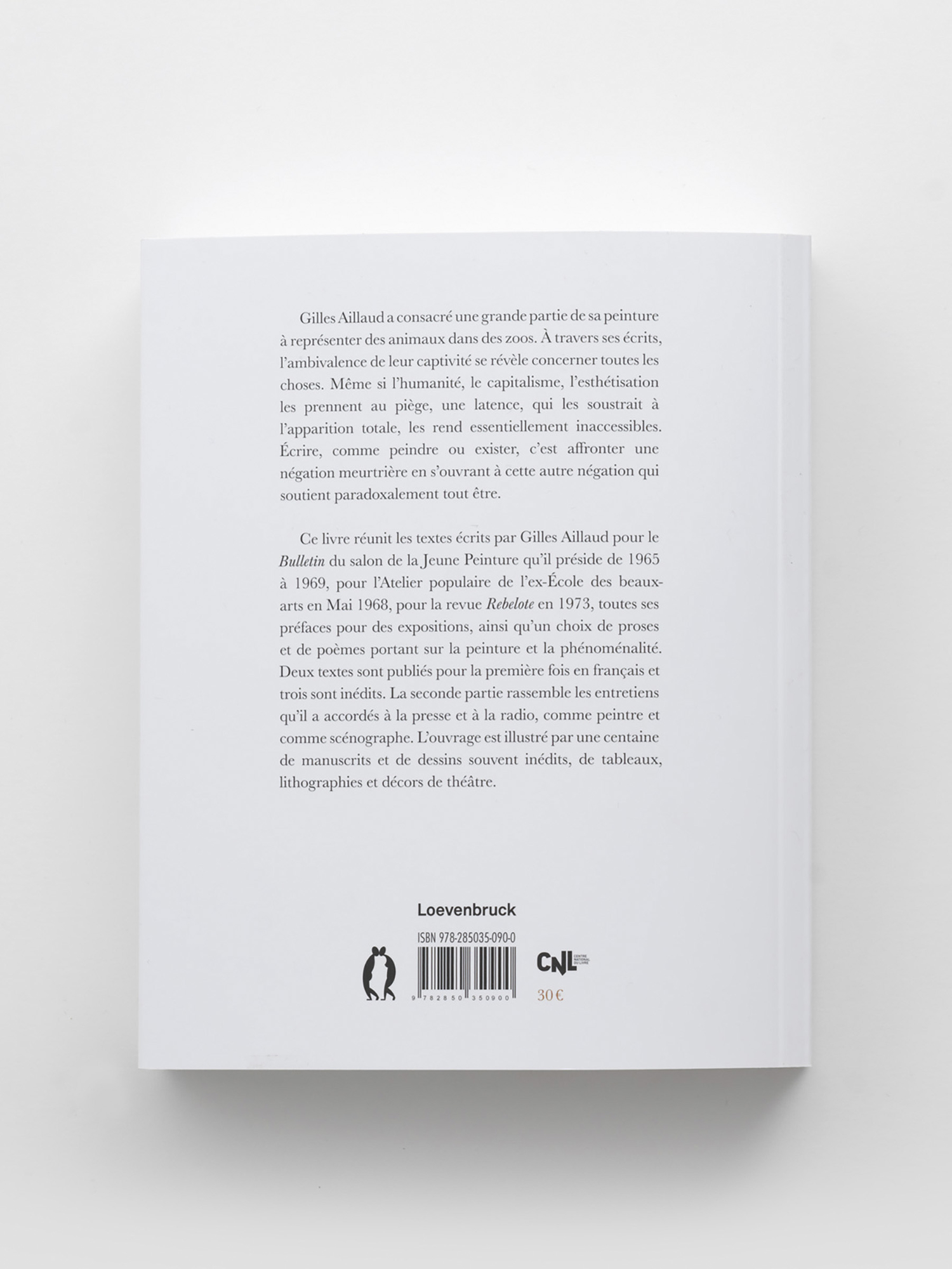 Pierre entourée de chutes.<br> Écrits et entretiens sur la peinture, la politique et le théâtre (1953–1998)