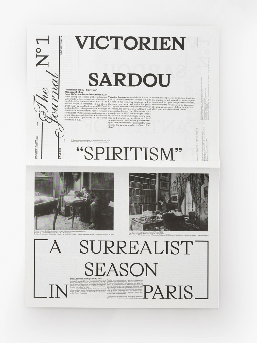 The Journal, Victorien Sardou – Spiritism 