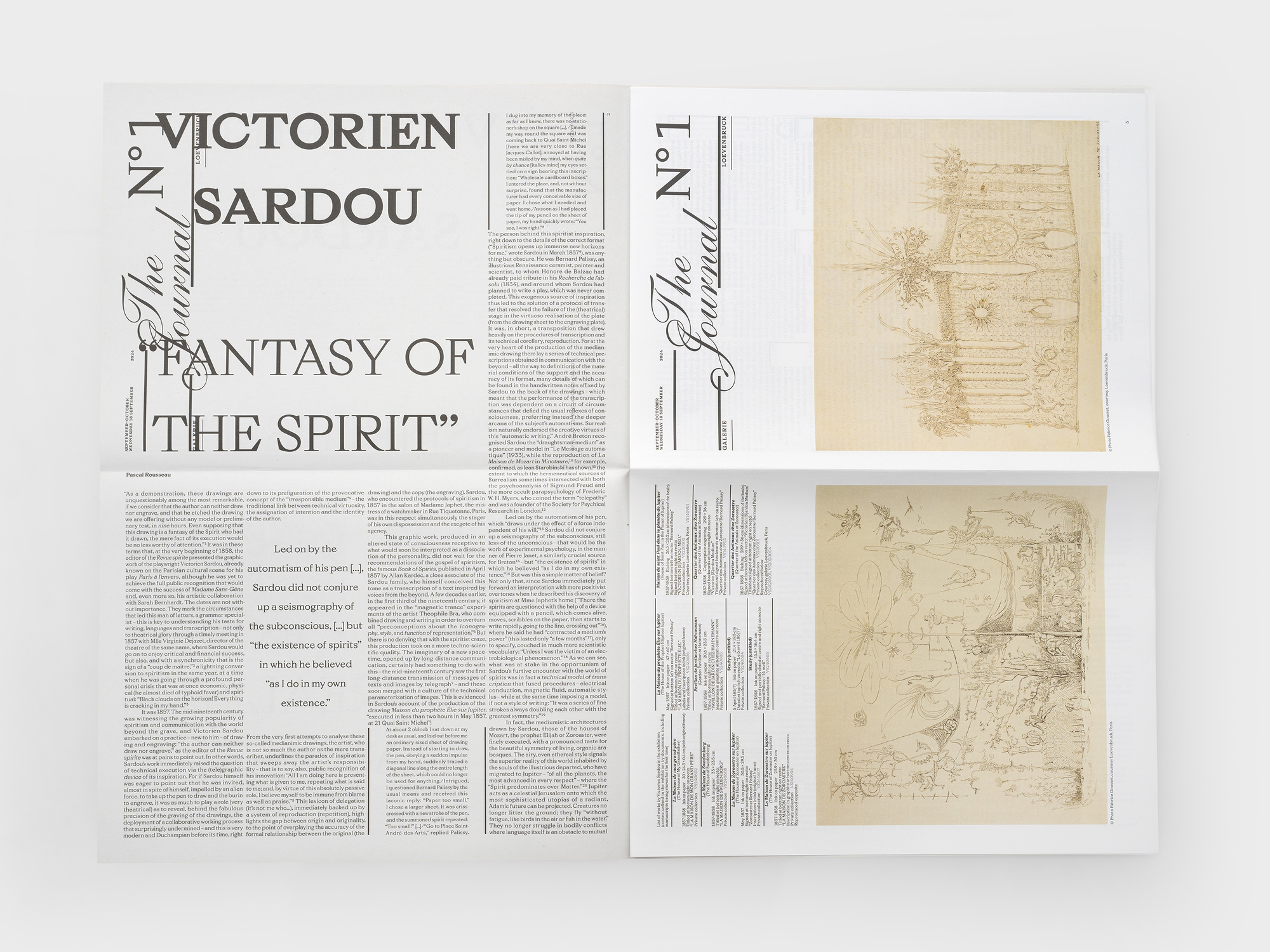 The Journal, Victorien Sardou – Spiritism 
