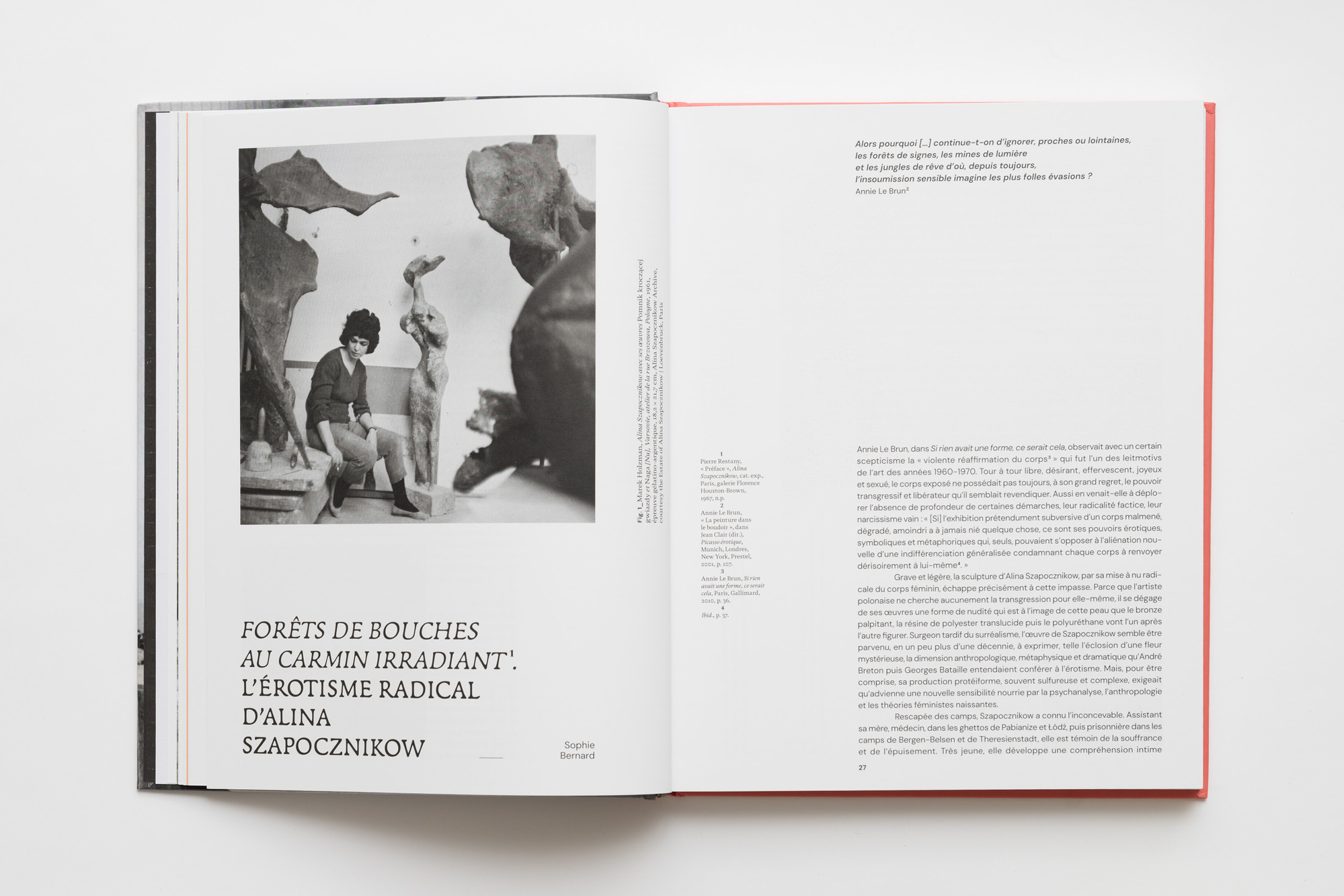 Alina Szapocznikow. Langage du corps