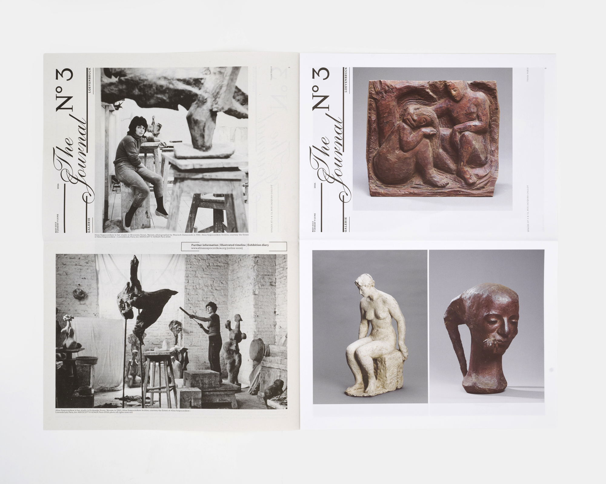 The Journal, Alina Szapocznikow: Autobiography in Fragments. A Centenary Retrospective